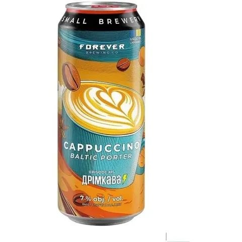 Пиво Forever Cappuccino темне 7% 0.5 з/б